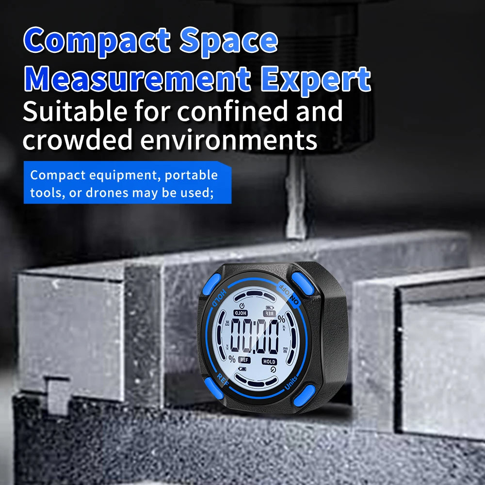 SNAKOL SK-G1 Digital Level Angle Gauge 360° LCD Electronic Bevel Protractor Mini Inclinometer Magnetic Base Tilt Measuring Tool
