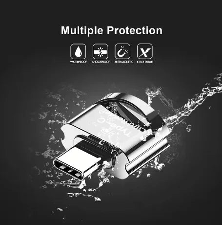 Type C To Micro-SD TF Adapter OTG Card Reader Mini Card Reader Smart Memory Card Reader For Phone Laptop