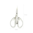 Student Office Paper-cut Scissors Stainless Steel Household Handmade Scissors Sharp and Small Sewing Scissors Household Tools