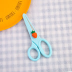 1pcs Cartoon Child Safety Scissors Stationery DIY Paper Cutting Cute Student Office Portable Art Scissors Tool