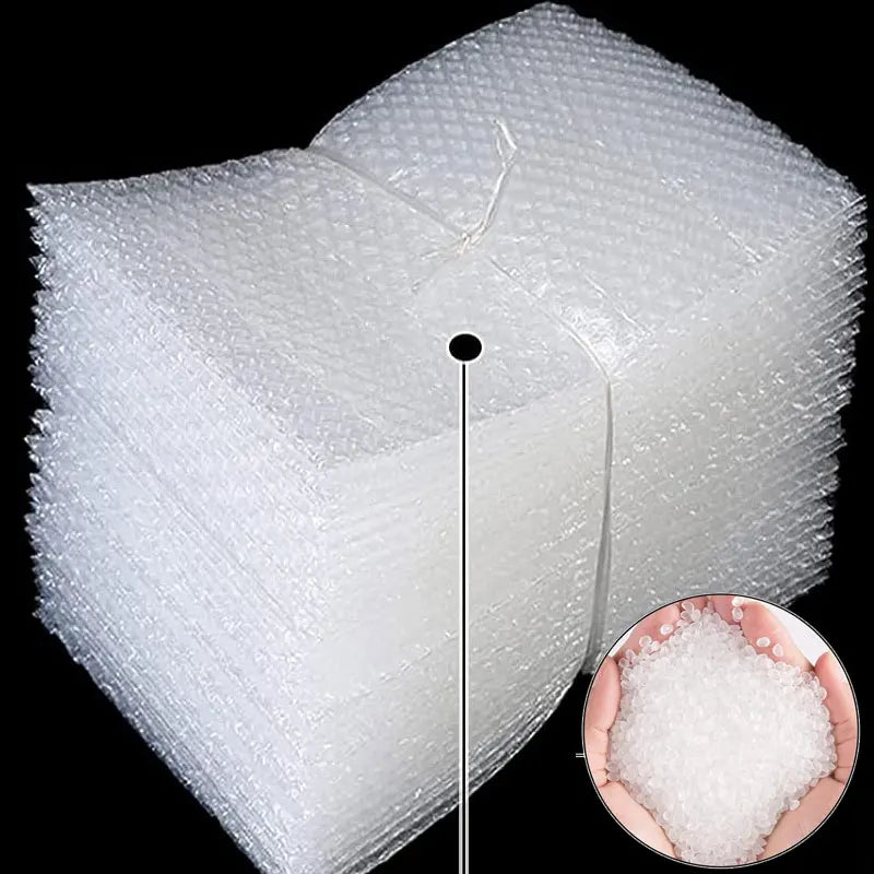 20-100pcs 15x20cm Bubble Mailers Plastic Wrap Envelope White Packing Bags Clear Shockproof Shipping Packaging Bag Film Wholesale