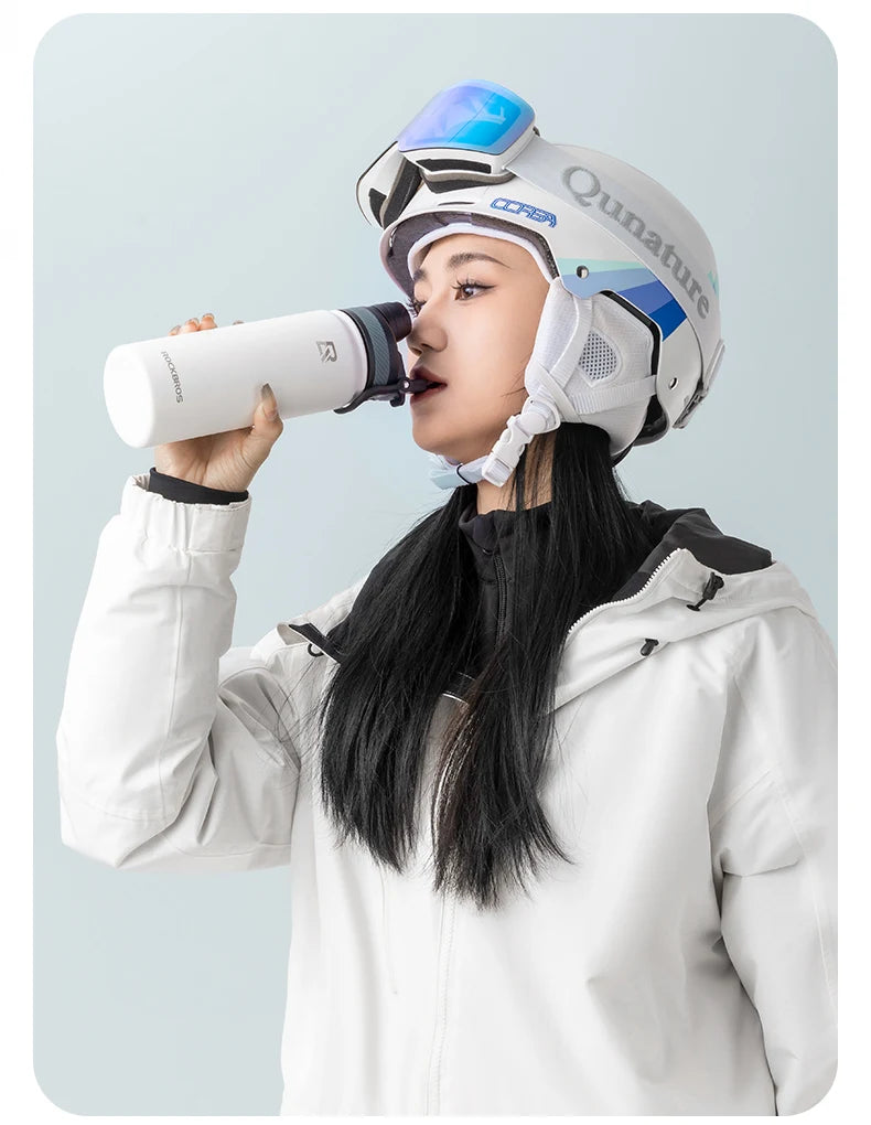 ROCKBROS Cycling Water Bottle Thermal Drinkware Vacuum Flasks & Thermoses Bottle 500ml 650ml 1000ml 1200ml Cycling Water Bottle