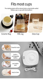 OANKR Maglev Coffee Stirring Creactive Technology Magnetic Mixer, Coffee, Drinks,Electric Stirring Tool,Kitchen Bar Accessories