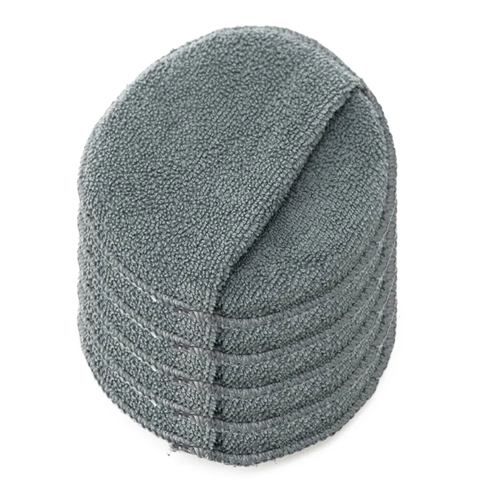 Car Detailing Applicator Pads Car Care Waxing Polish Sponges Soft Microfiber Round Pocket Foam Sponges Car Cleaning Tools 5"
