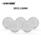 MHW-3BOMBER Titanium Coating Espresso Puck Screen 51/53/58.5mm Reusable Metal Filter 0.8mm Thickness Lower Shower Screen