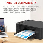 PGI-580 XL CLI-581 Ink Cartridge For Canon 580 581 XXL Compatible PIXMA TS705 TR7550 TR8550 TS6150 TS8150 9150 TS9155 Printer