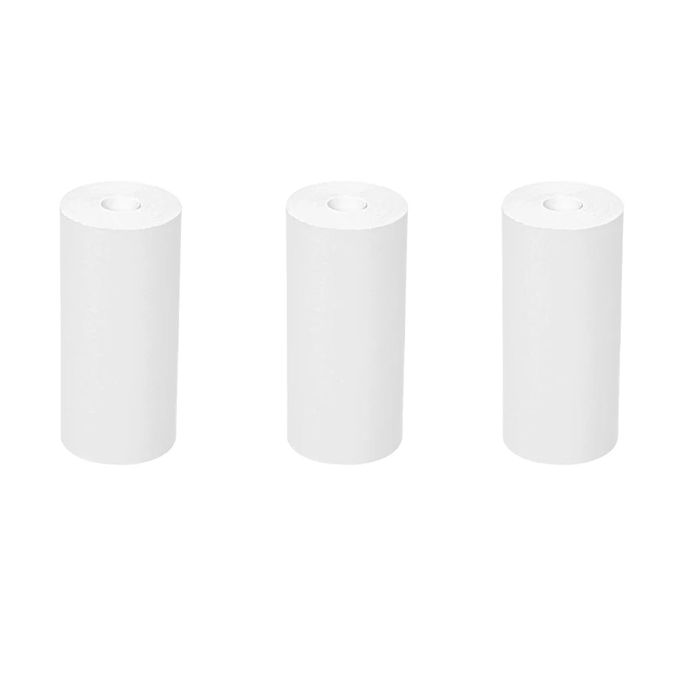 Colorful Label Sticker 57*25MM Self-adhesive Roll Paper Label Sticker Photo Inkless Printing Portable Mini Printer Thermal Paper