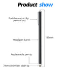 Long Stylus Pen 18.5M Capacitive Tablet Touch Screen Pencil For iPhone Samsung iPad Universal Android Phone Drawing Touch Pencil