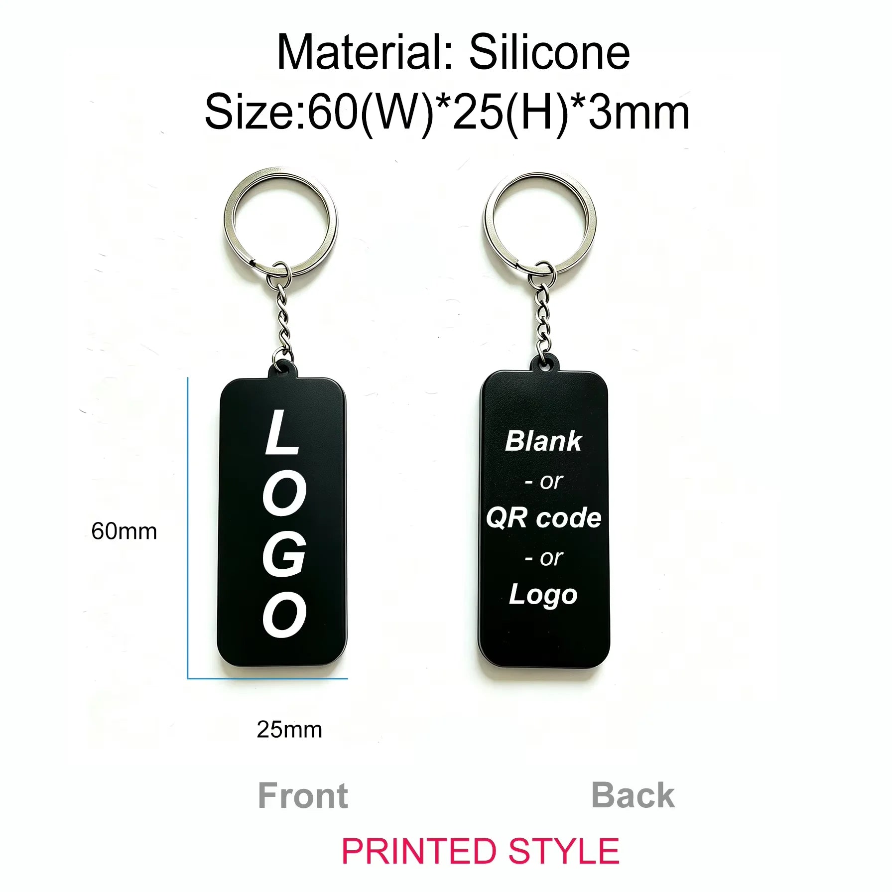 Customize Keychain Badge DIY Car Bag Personalized Logo Text,Customization Pendant Tag Keychain