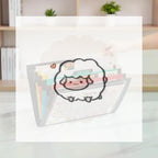 File Organizer Folder Hanging Long Size Bond Paper Wall-Mounted Rainbow Classification Large Capacity Office Folder