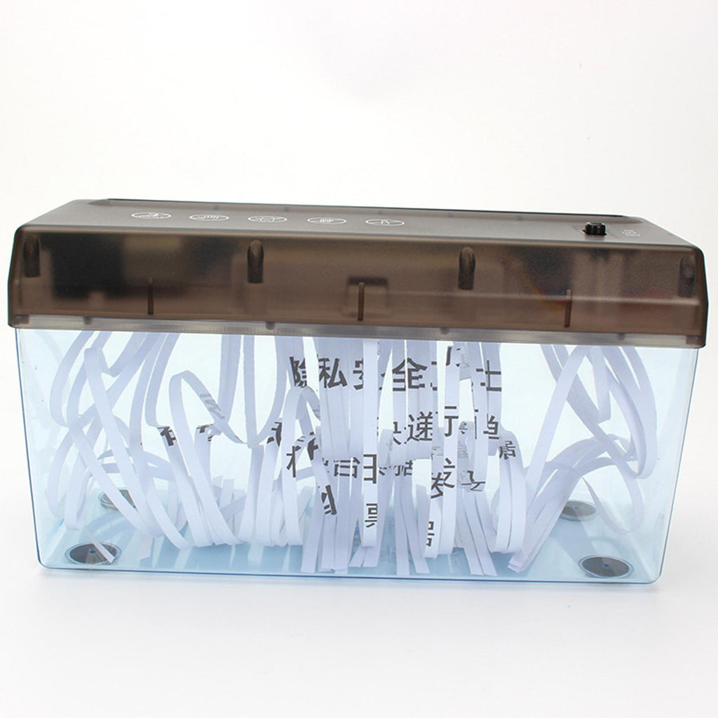 Portable Paper Shredder, Mini Paper Cutting Machine, A4 Documents Cutting Tool for Commercial Office Desktop Stationery Paper