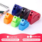 1Pc Faber Castell Double Pencil Sharpener Creative Single Hole Double Hole Pen Knife School Office Supplies Student Stationery