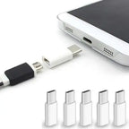 1/3Pcs Micro USB Female To Type C Male Adapter OTG Converter Micro-B To USB-C Connector Charging Cable Adapter Phone Accessories