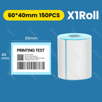 4x6 inch 100*150mm A6 4x4'' Shipping Labels FanFold Paper Rolls Sticker Paper for Thermal Shipping Label LOGO Barcode Address