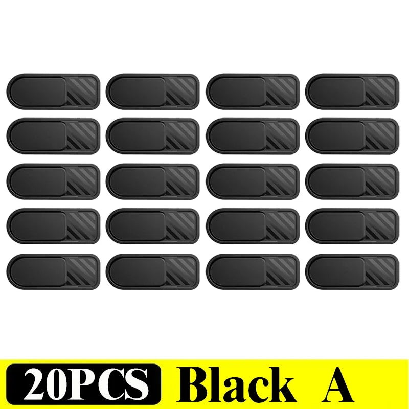 20-1PCS Webcam Cover Mobile Computer Lenes Camera Cover for iPhone Samsung Anti-Peeping Protector Shutter Slider Privacy Sticker