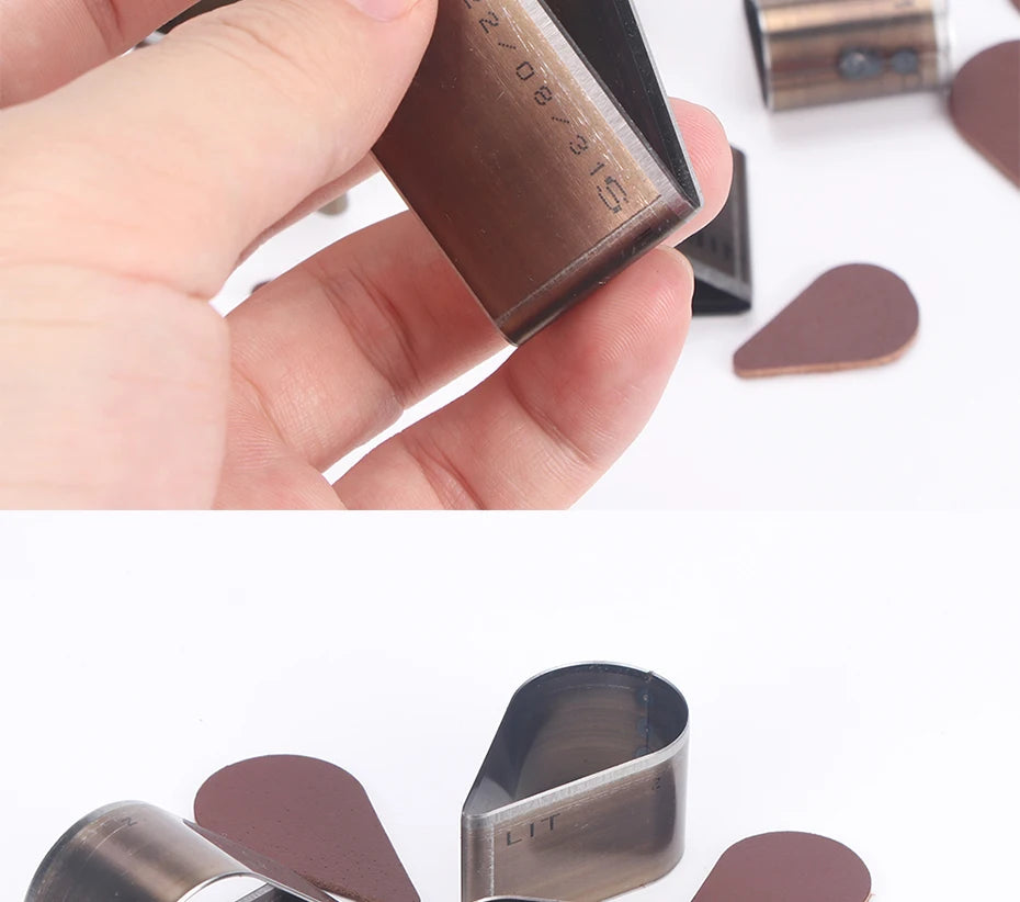 7Pcs Leather Die Cutter Hollow Punching Tool Cutting Mold Punching Die Set for Handmade DIY Leather Craft 20/25/30/35/40/45/50mm