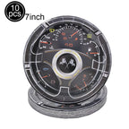 Race Car Party Plates Cup Napkins Race Track Party Supplies Racing Sports Themed Tableware for Kids Boys Birthday Home Decors