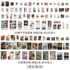 200 pcs Korean Decoration Material Paper pack Collage Junk Journal Material DIY Scrapbook Diary Album Lable Stationery