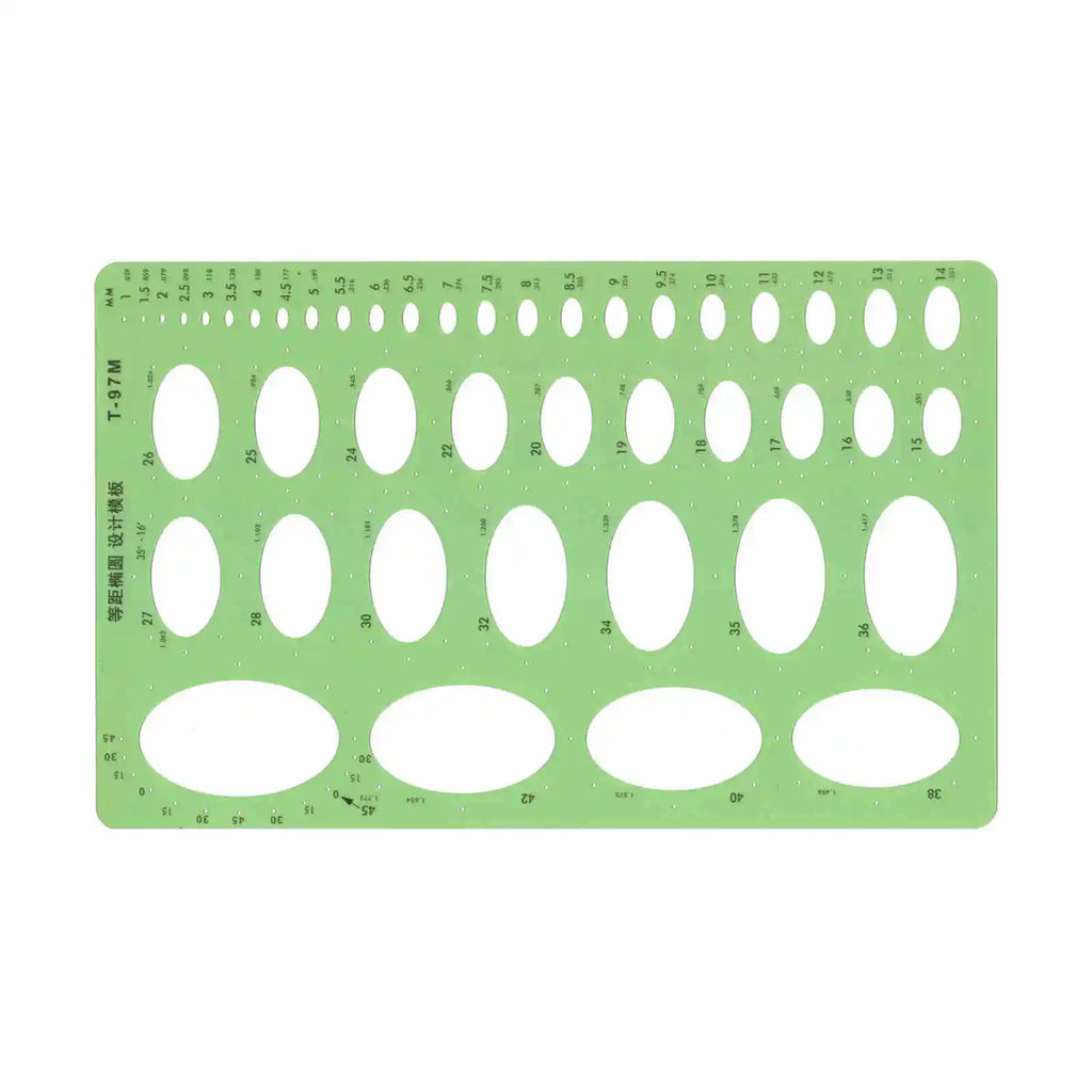 Jewelry Design Template Diamond Gemstone Drafting Ruler Kit Formwork Rulers Professional Designer Tools Supplies T-777-1 T-777-2