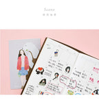 15Sheets Carft Refill Spiral Binder Inner Page Line Blank Craft Grid Inside Paper Stationery
