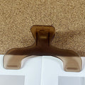 1Pcs Simple Fixed Book Clips Frosted Transparent Page Holder For Reading Tool Memo Clip Desk Accessories Practical Note Holder