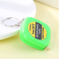 1M/1.5M Measure Ruler Retractable Centimeter Inch Roll Tape Mini Keychain Tape Measure Tailor Portable Sewing Measuring Tool