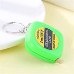 1M/1.5M Measure Ruler Retractable Centimeter Inch Roll Tape Mini Keychain Tape Measure Tailor Portable Sewing Measuring Tool