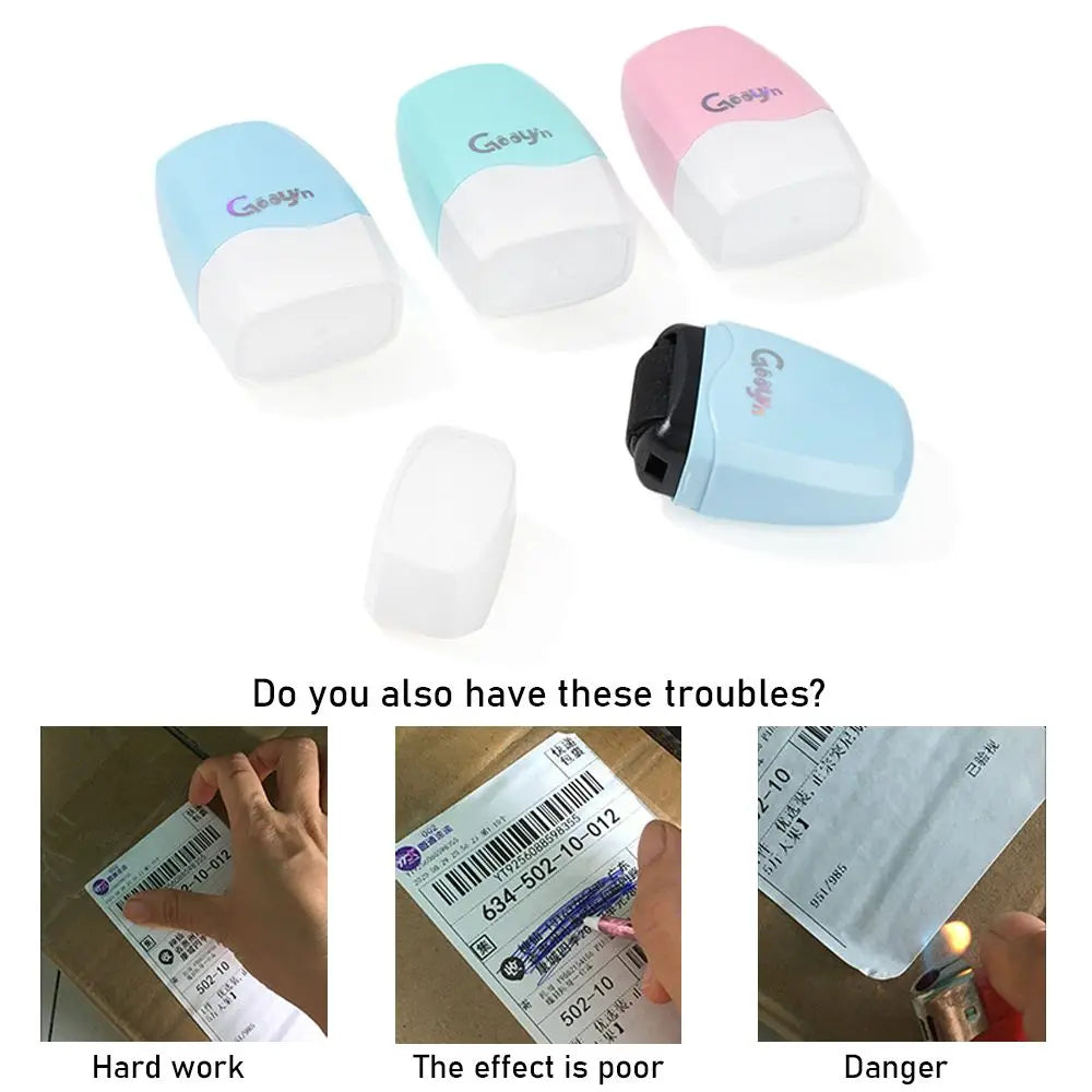 Mini Seal Privacy Protection Identity Cover Eliminator Roller Stamps Eliminators Erase Roller Guard Seal Information