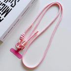 Candy Color Colorful Adjustable Long Lanyard for Mobile Cell Phone Crossbody Anti-Lost Strap Hanging Rope Universal Necklace