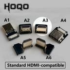 HDMI-compatible FPV Cable Micro/Mini HD-90 Degree Adapter FPC Ribbon Flat Pitch 20pin For TV Projector Multicopter Aerial Photog