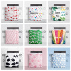 100PCS Poly Mailer Adhesive Envelope Printing Bag DIY Clothes T-shirt Pantihose Skirt Underwear Bra Shipping Packaging Pouches