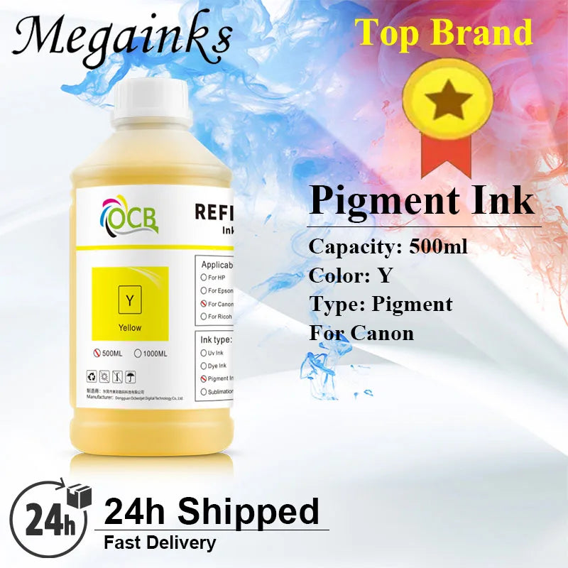 500ML each bottle PFI120 PFI 120 pigment ink for Canon TM200 TM205 TM300 TM305 200 205 300 305 printer inks