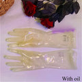 Latex Gloves Ultra-thin Transparent Rubber Finger Gloves Adult Unisex Sexy Lingerie Accessories High Elasticity Tight Fitting