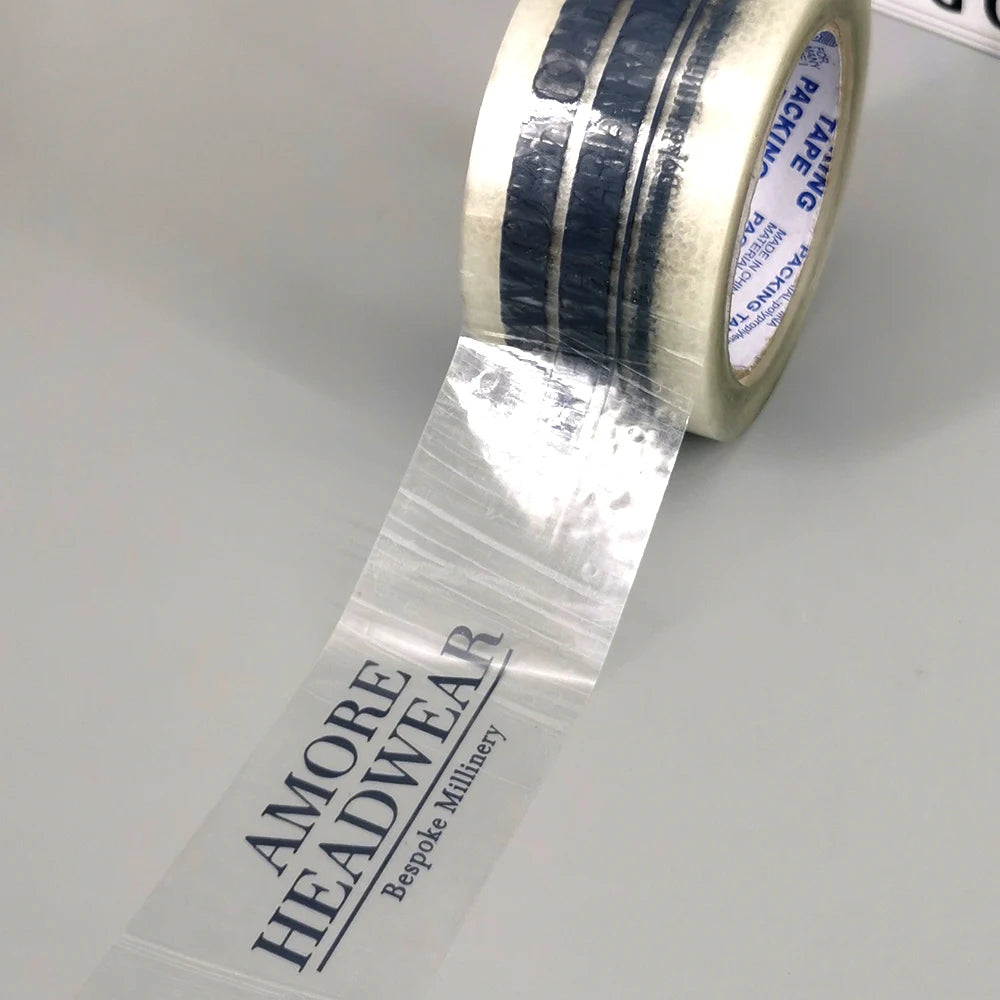 Custom Printing Transparent or Color Adhesive Tapes with Personal LOGO Brand Advertising Slogan for Carton Box Sealing Packing