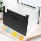 PP Material Accordion File Folder for Receipts Coupons Documents Organizing Portable Office School Home Use Multi-Function