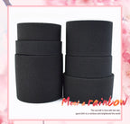 1/2/3/5M 10-80mm Black Elastic Band Nylon Rubber Bands At The Meter Apparel Sewing Bungee Cord Belt Spring Webbing Tape Supplies