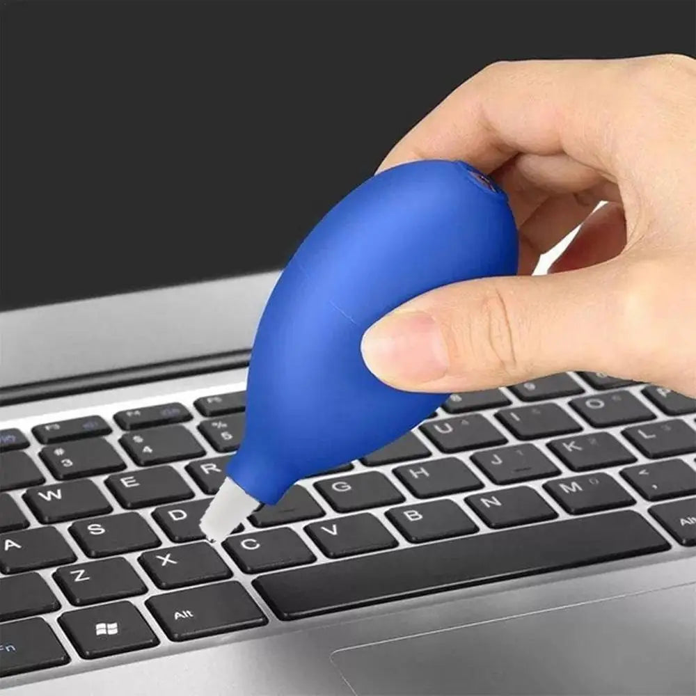 Compressed Air Duster Hand Held Keyboard Blower Strong Wind Oval Air PC Cleaner Accurate Decontamination For Electronic Product