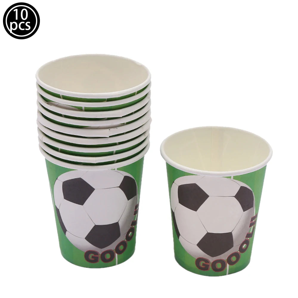 1pc Soccer Plastic Tablecloth Birthday Soccer Day for Soccer Birthday Decoration Disposable Party Soccer Table Cover Tableware