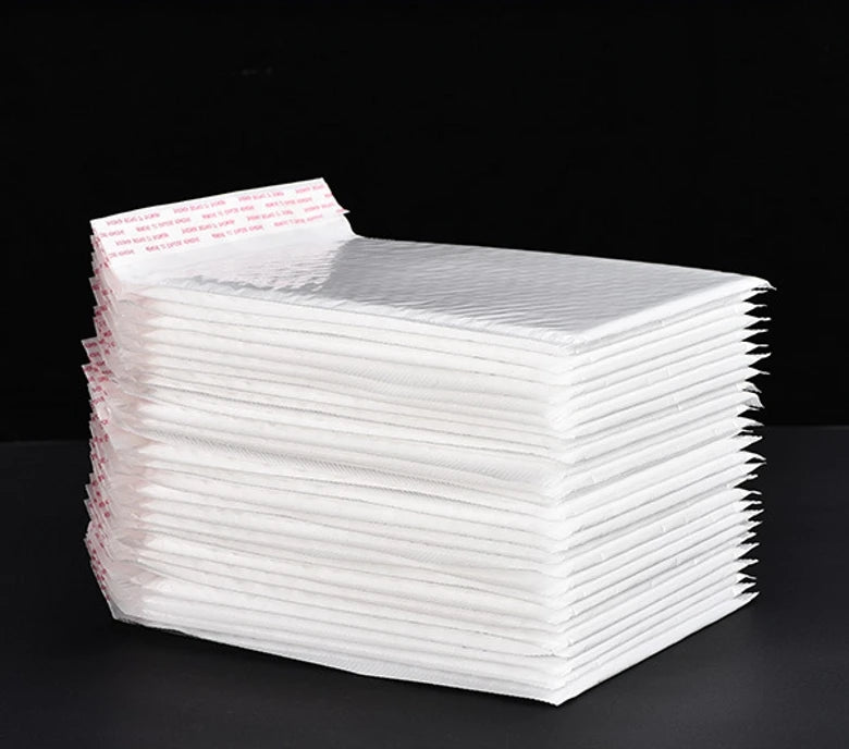 10-50Pcs Bubble Envelopes White Foam Shipping Bags Poly Bubble Mailers Pad Self Seal Packing Bags 11cm 15cm 23cm Wholesale