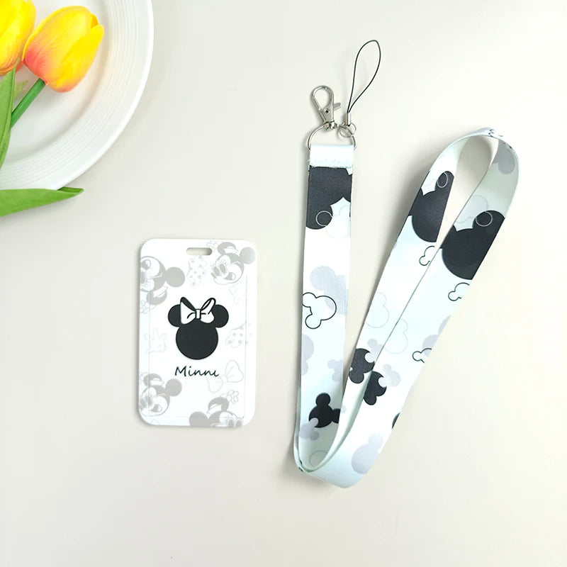 Anime Strap Lanyard for Keys Keychain Badge Holder ID Credit Card Pass Hang Rope Lariat Mobile Phone Charm Accessories