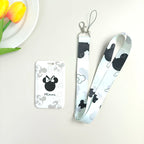Anime Strap Lanyard for Keys Keychain Badge Holder ID Credit Card Pass Hang Rope Lariat Mobile Phone Charm Accessories
