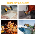 Brushless Electric Turbo Blower Jet Fan 130000RPM 4-Speed Handheld Air Blower Leaf Dust Blowing Tool for Dewalt 20V Battery Pin