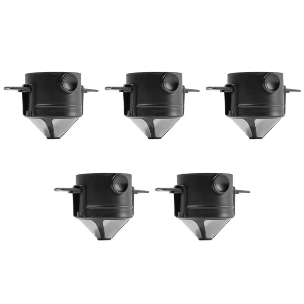 Foldable Portable Coffee Filter Coffee Maker Stainless Steel Drip Coffee Tea Holder Reusable Paperless Pour Over Coffee Dripper