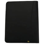 AU61-A4 Vegetarian Leather 3 Ring Portfolio Binder Business Binder Padfolio With Notebook Pad Interview & Business
