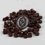100 Pcs Vintage Wax Seal for Stamps Retro Wax Print Beads Sealing Macaron Gold Wedding Birthday Wax Lacquer for Seals Lacre