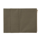 Canvas Zipper Card Holder for Travel Notebook, Canvas Storage Bag File Folder Refill Insert for Standard Journals Stationery