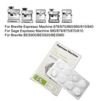 Cleaning Tablets 16 Pieces for Breville BES900 BES920 BES980 and For Sage 880 878 875 870 810 Espresso Machine Compatible Pack