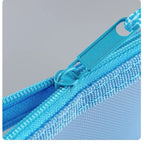 Transparent  A4/A5/A6 Mesh Zipper Pouch Clear Document Bag Book File Folders Stationery Pencil Case Storage Bags Makeup Pouch