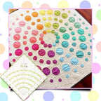 8x8" Acrylic Sewing Quilting Ruler Multifunctional Fans Quilt Patchwork Ruler Sewing Template Patchwork Tool DIY Sewing Supplies