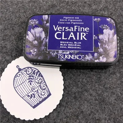 Quick Dry Detail Ink Pad DIY Making Greeting Cards Smearing Stamps Tsukineko VersaFine CLAIR